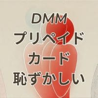 dmmプリペイドカードを買うのが恥ずかしいと感じる人向けの説明画像