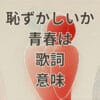 恥ずかしいか青春は 歌詞 意味を解説する緑黄色社会の楽曲イメージ