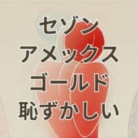 セゾンアメックスゴールドを恥ずかしいと感じる理由と評判